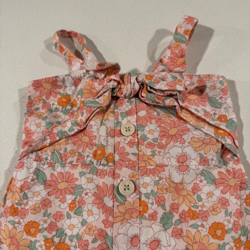 Cotton On Toddler Girl 3T Floral Dress 100% Cotton - Picture 5 of 5